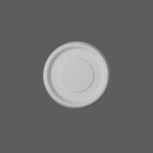 1oz &2oz Cup Lid (White) For Disposable Sugarcane Bagasse Dipping Sauce Cup