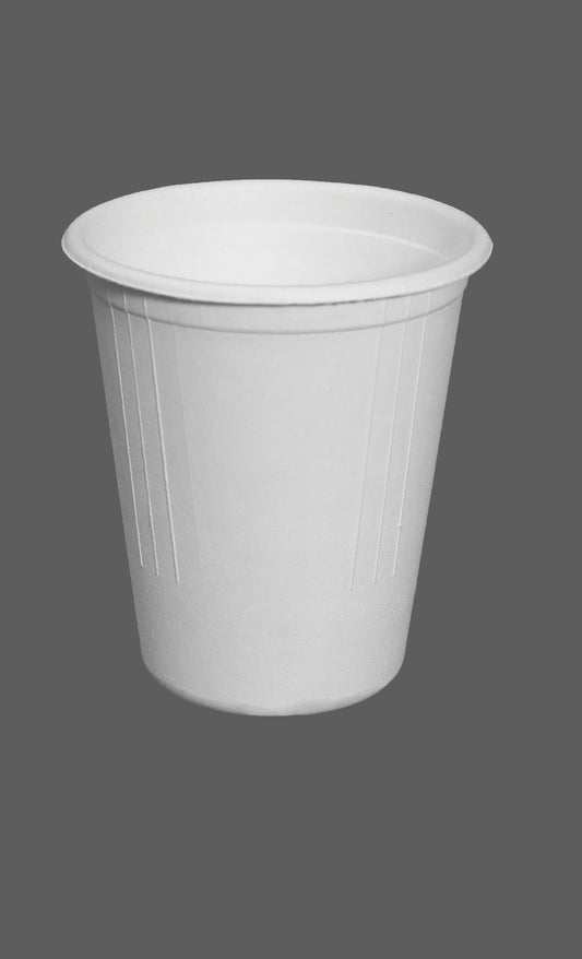 12 OZ CUP WHITE-Compostable Paper Coffee Cup (lid not include)