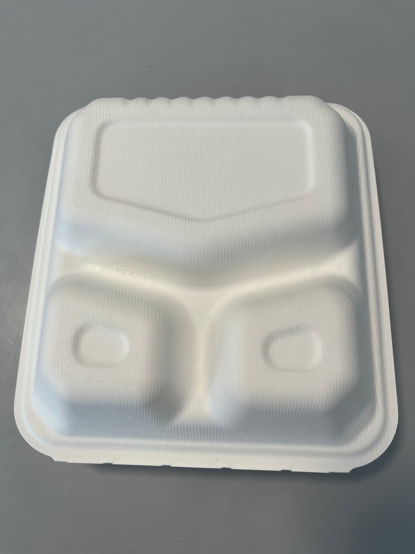 Biodegradable Disposable Food Box 8 Inch Sugarcane Bagasse Burger Pulp Paper Box