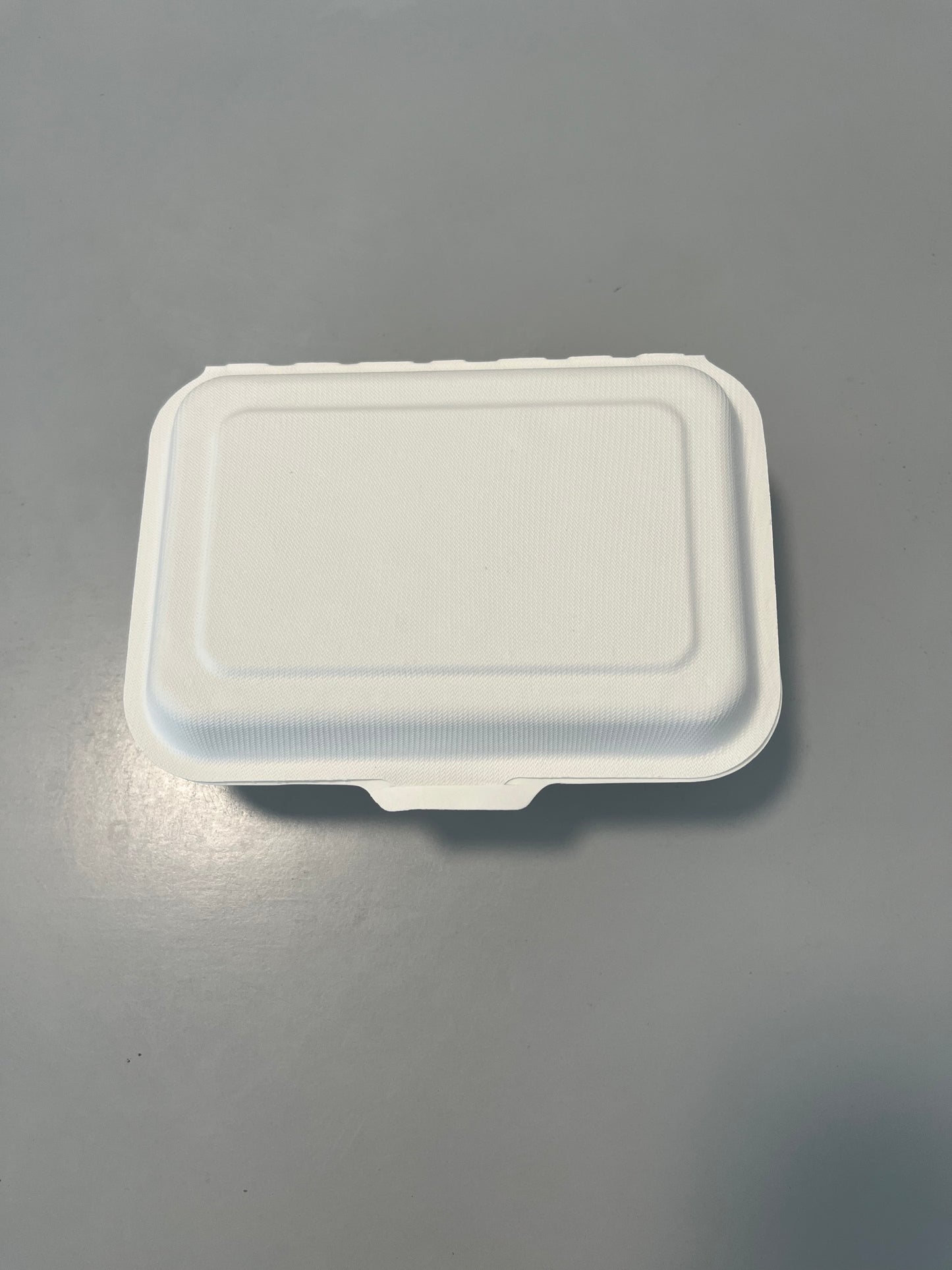 600ml Eco-Friendly Disposable Sugarcane Bagasse Food Container