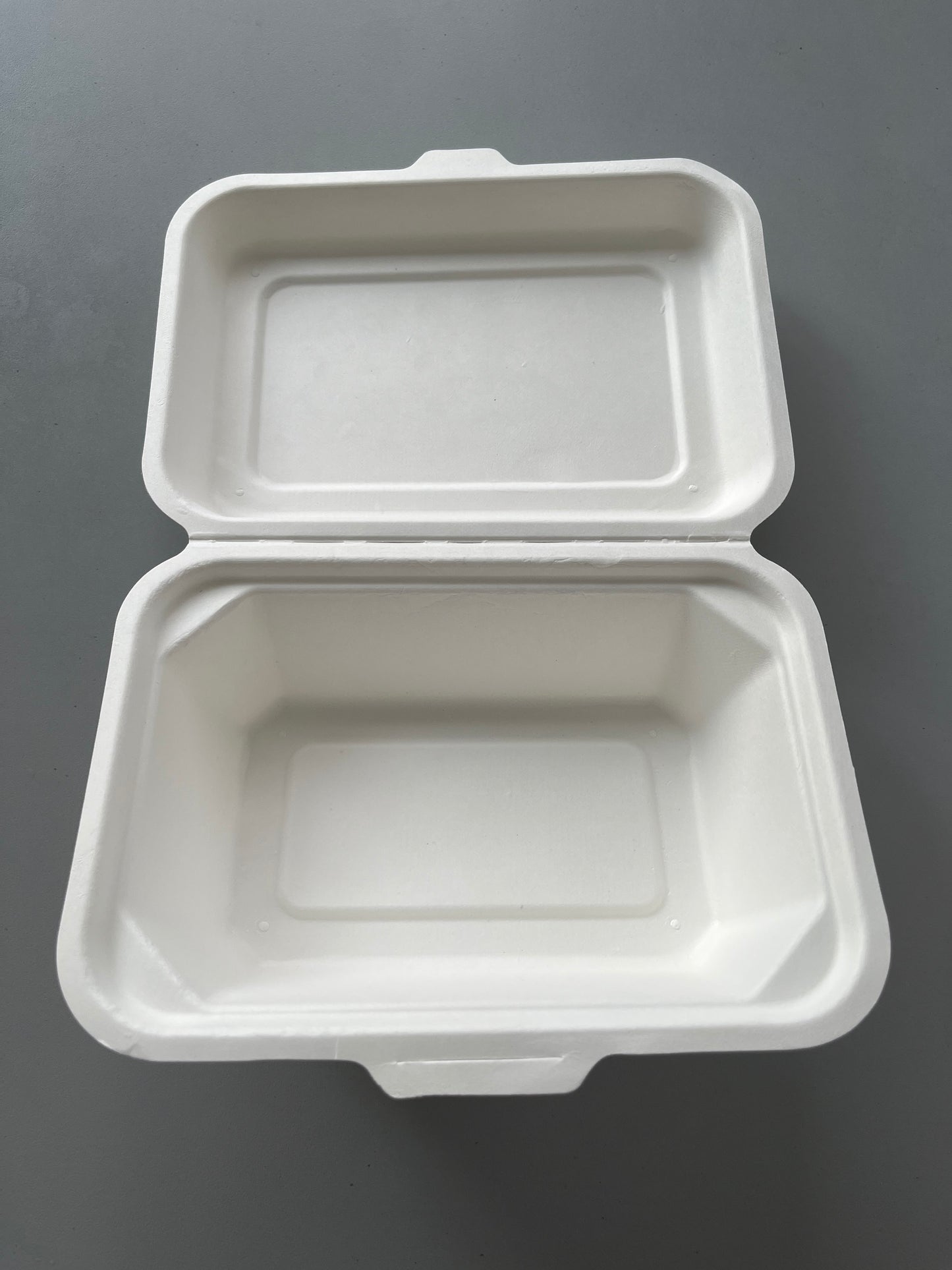 600ml Eco-Friendly Disposable Sugarcane Bagasse Food Container