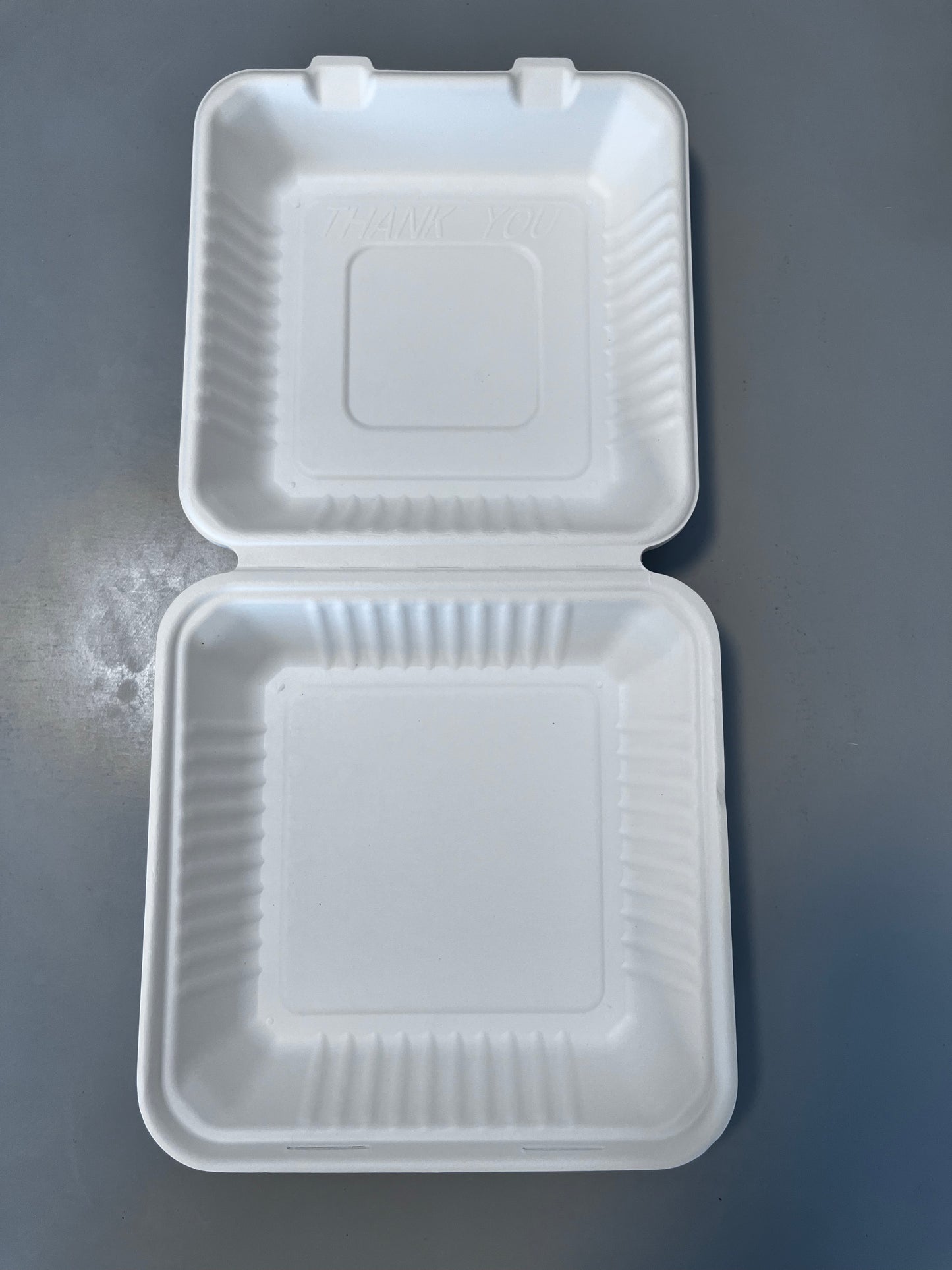 Eco Friendly Biodegradable Paper Lunch Box 1500ml Disposable Takeaway Food Container