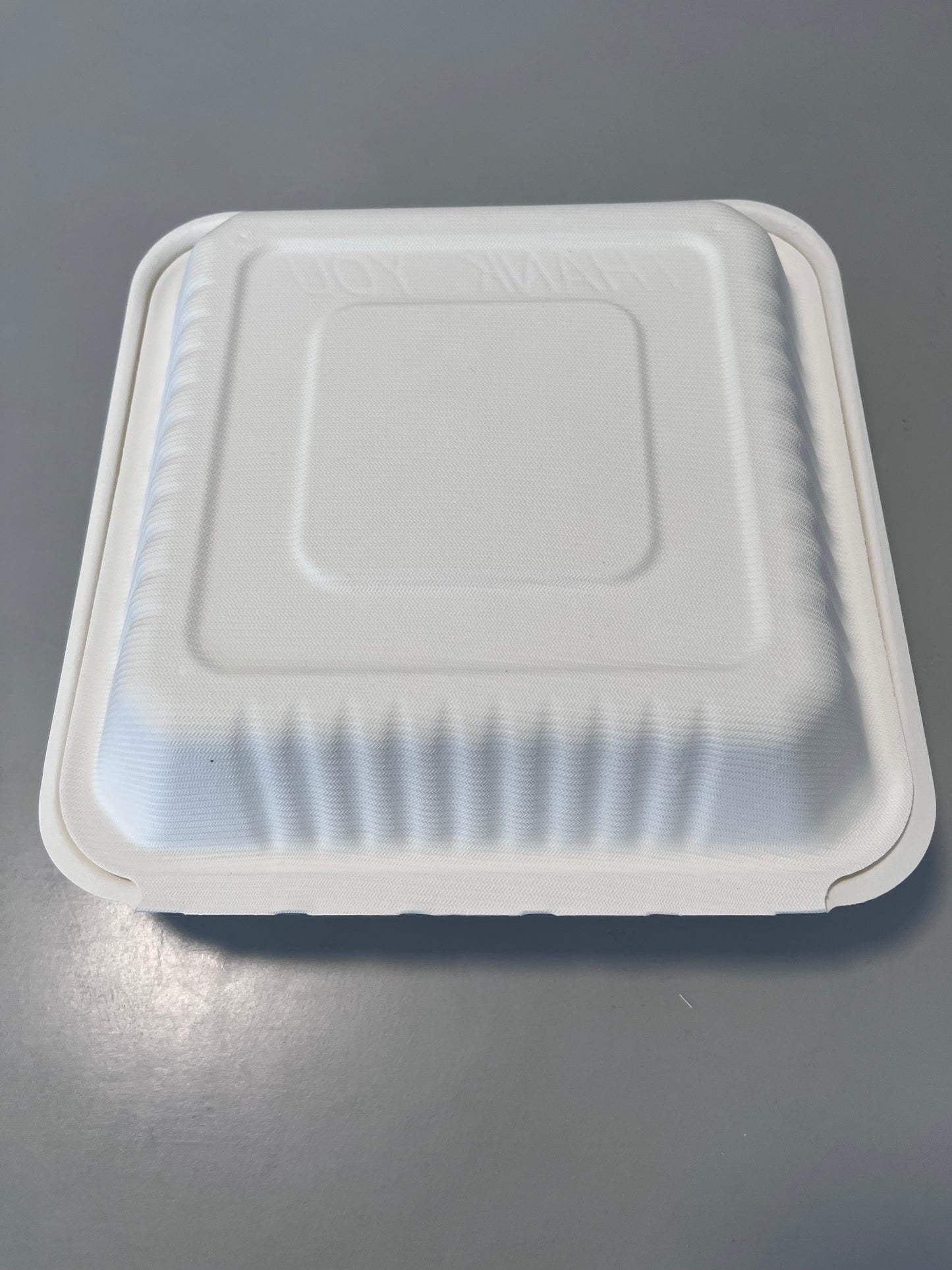 Biodegradable Sugarcane Bagasse Food Container 1300ml Disposable Food Paper Lunch Boxes