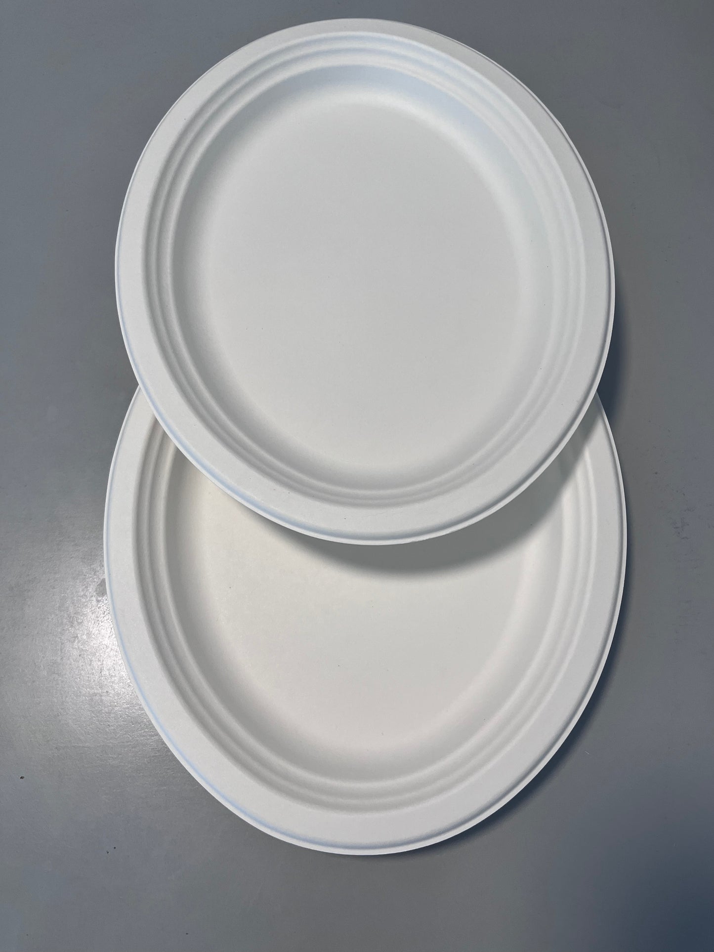 Biodegradable Disposable Oval Plate Sugarcane Bagasse Paper Tableware For Parties Biodegradable Disposable Food Plate