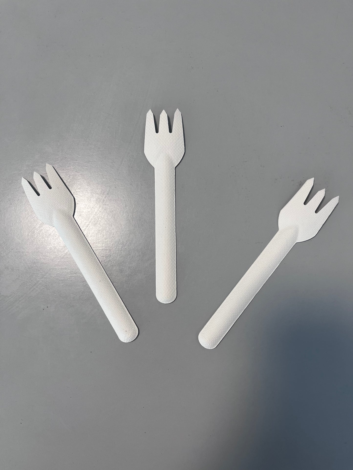 Paper Fork Bagasse Biodegradable Cutlery for Camping