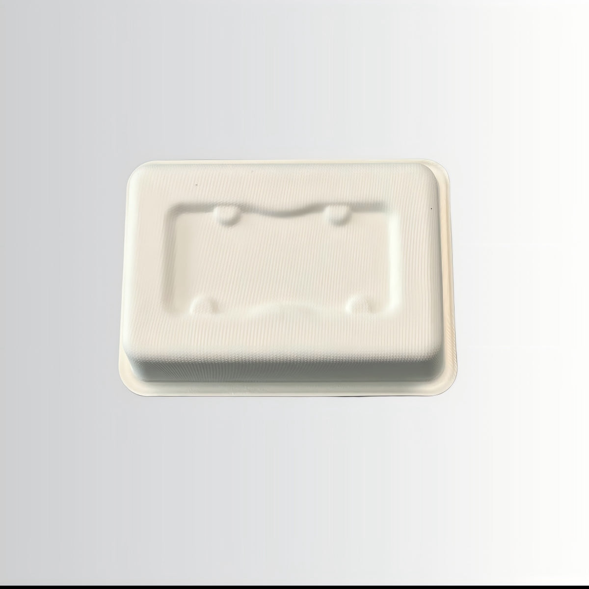 Best Selling Disposable Biodegradable Square Vegetable Box Waterproof and Oilproof Bagasse Lunch Box