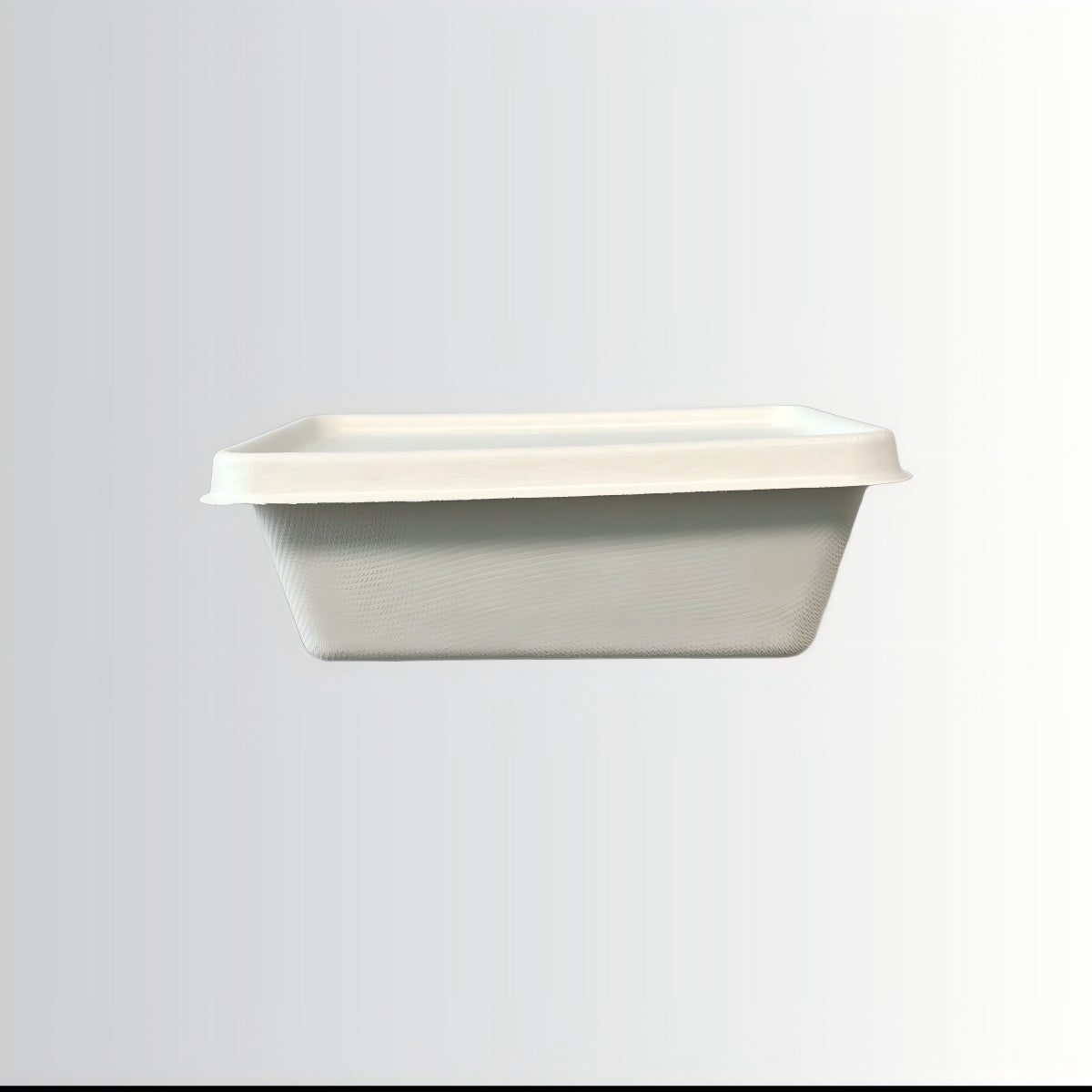 Luxury Disposable Square Bowl Lid | Biodegradable Material | Perfect for Restaurant Salads