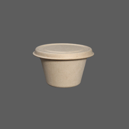 4oz Cup lid (Natural Color) for Disposable Biodegradable Paper Cup