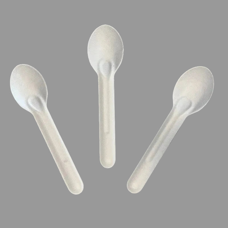 Paper Soup Spoon Biodegradable Compostable Disposable Cutlery