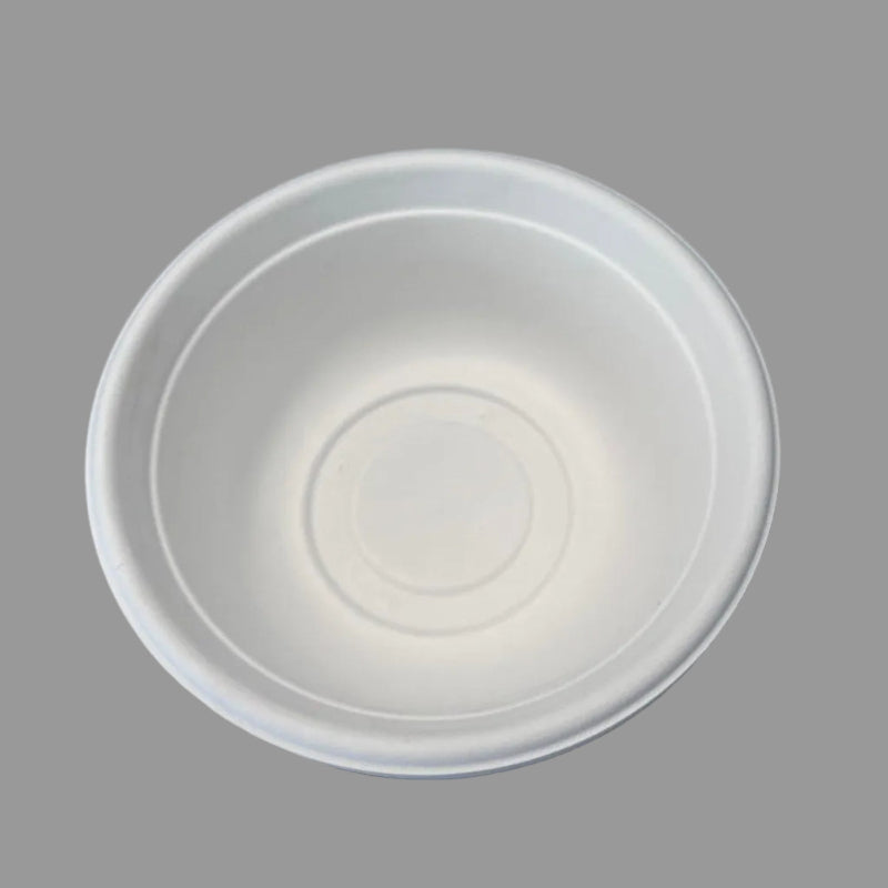 500ml Disposable Compostable Biodegradable Sugarcane Bagasse Paper Convenient Bowl