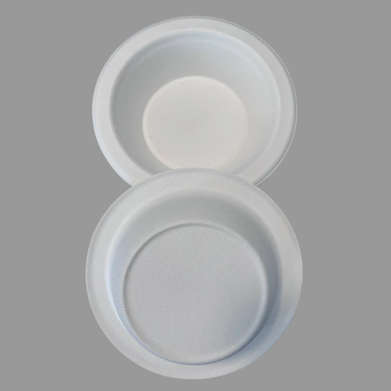 Compostable 100% Biodegradable &Bagasse 12oz Disposable Paper Salad Bowl