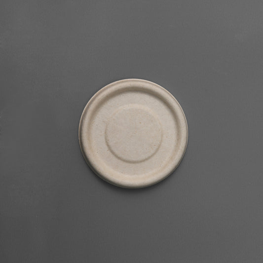 1oz &2oz Cup Lid ( Natural Color) For Disposable Bagasse Fibre Paper Cup