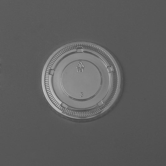 1oz &2oz Plastic Cup lid for Disposable Dipping Sauce Cup(PET)