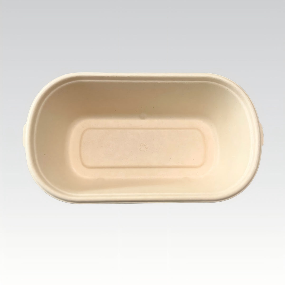 Eco-friendly 1000ml Biodegradable Recyclable Sugarcane Pulp Food-grade Rectangle Takeout Packaging Soup Plate Snack Bowls Takeaway