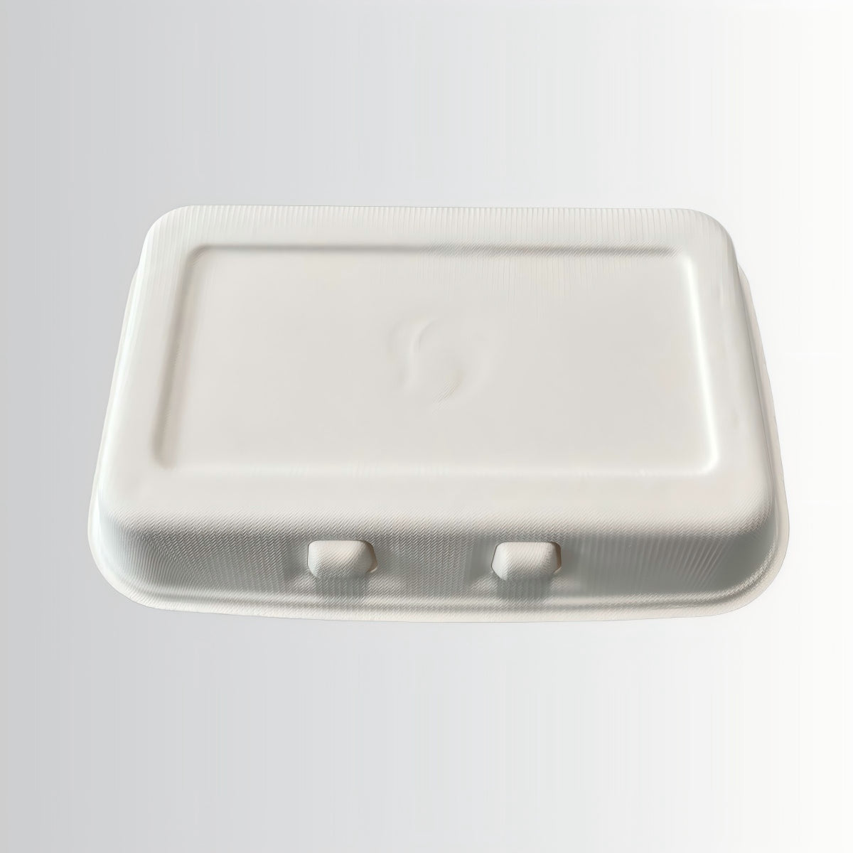 Compostable Clamshell Food Hinged Containers Bagasse Eco-Friendly Natural Takeout to Go Box