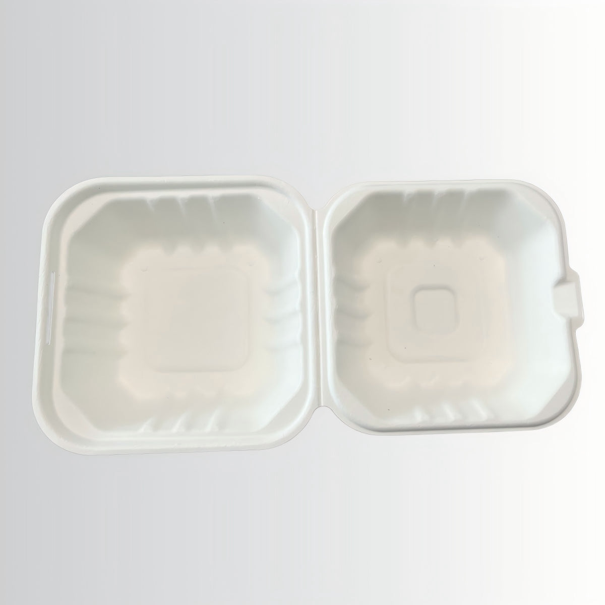 Biodegradable Sugarcane Bagasse 5 Inch Takeaway Burger Packaging Box
