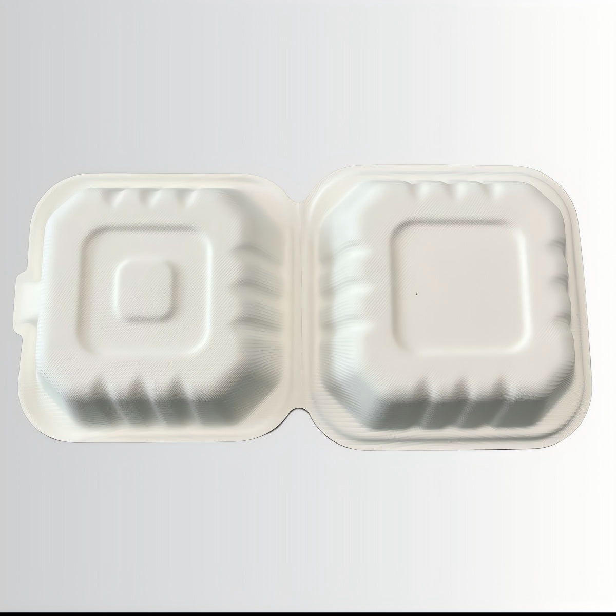 Biodegradable Sugarcane Bagasse 5 Inch Takeaway Burger Packaging Box