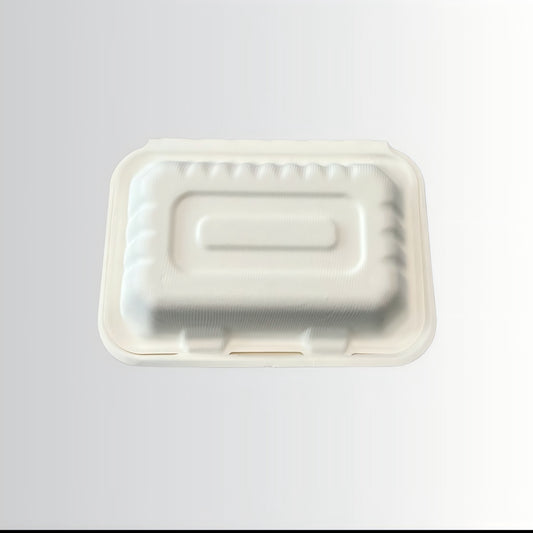 Wholesale Eco-friendly Food Grade Biodegradable Packaging Container Sugarcane Take Away Food Bagasse Packaging Lunch Box
