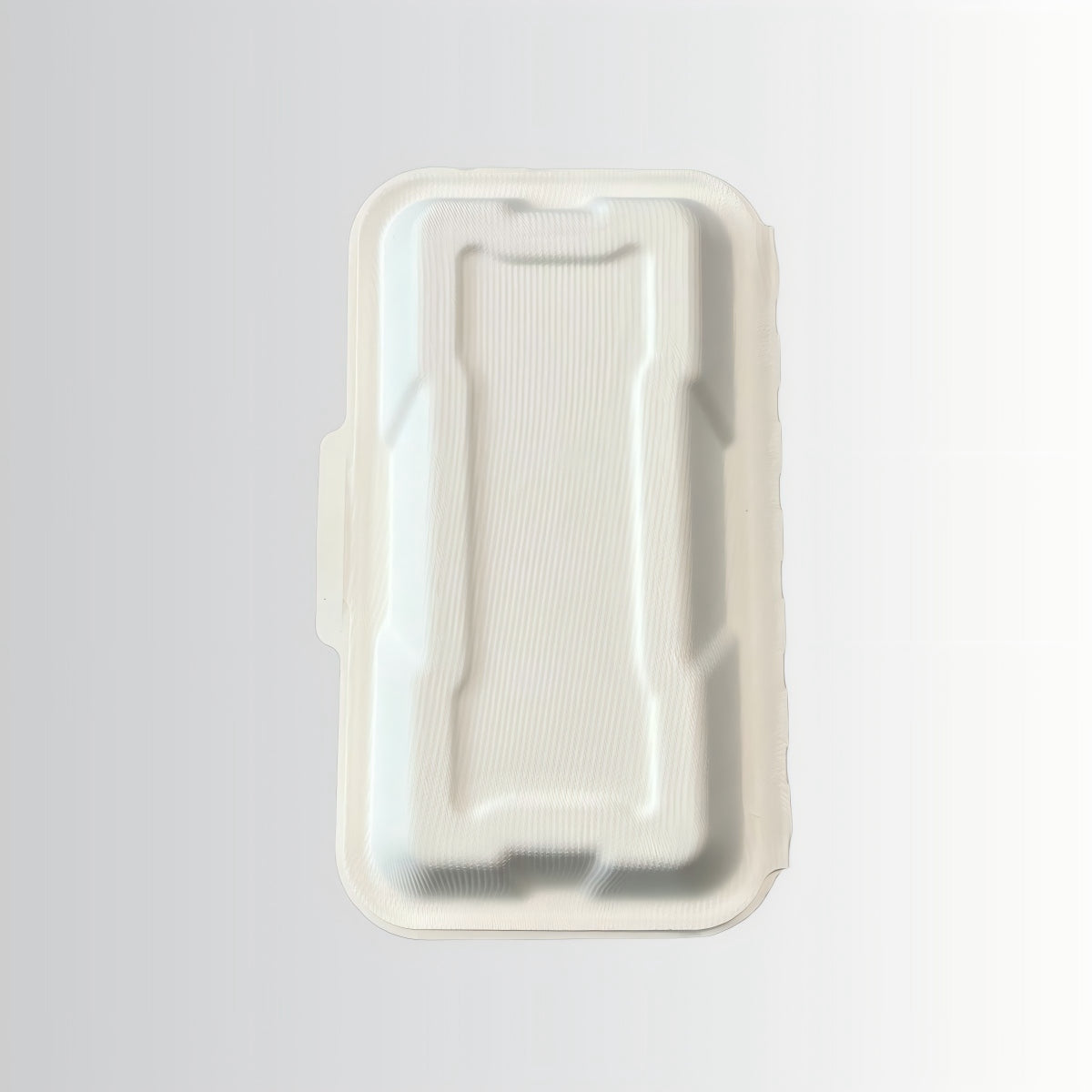 Biodegradable Compostable Disposable Lunch Box Hinged Clamshell Bagasse Pulp Paper Eco-Friendly Food Container