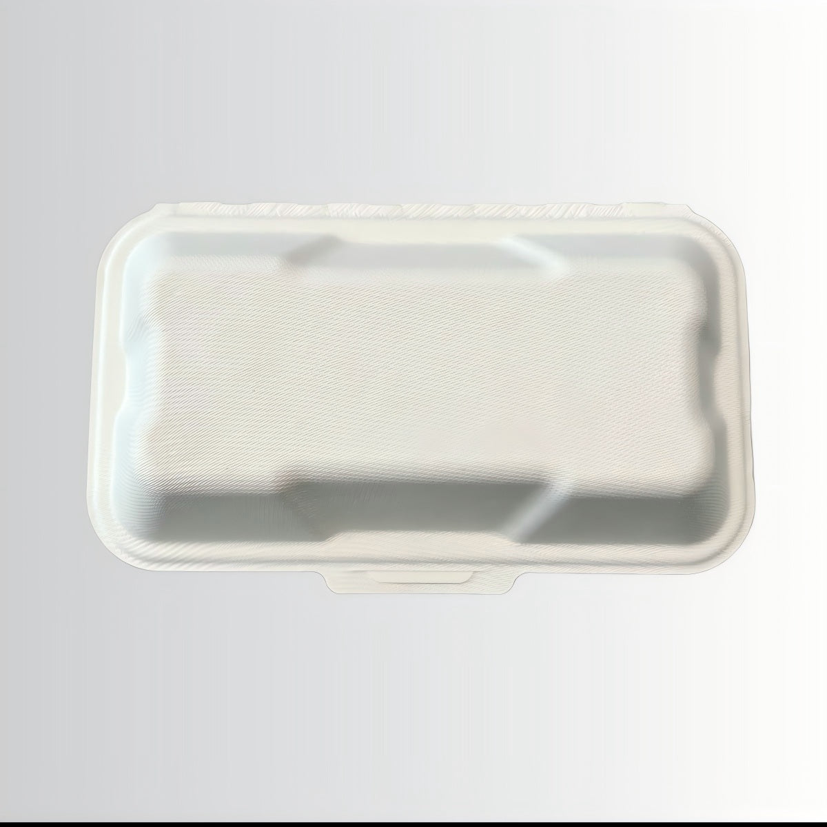 Biodegradable Compostable Disposable Lunch Box Hinged Clamshell Bagasse Pulp Paper Eco-Friendly Food Container