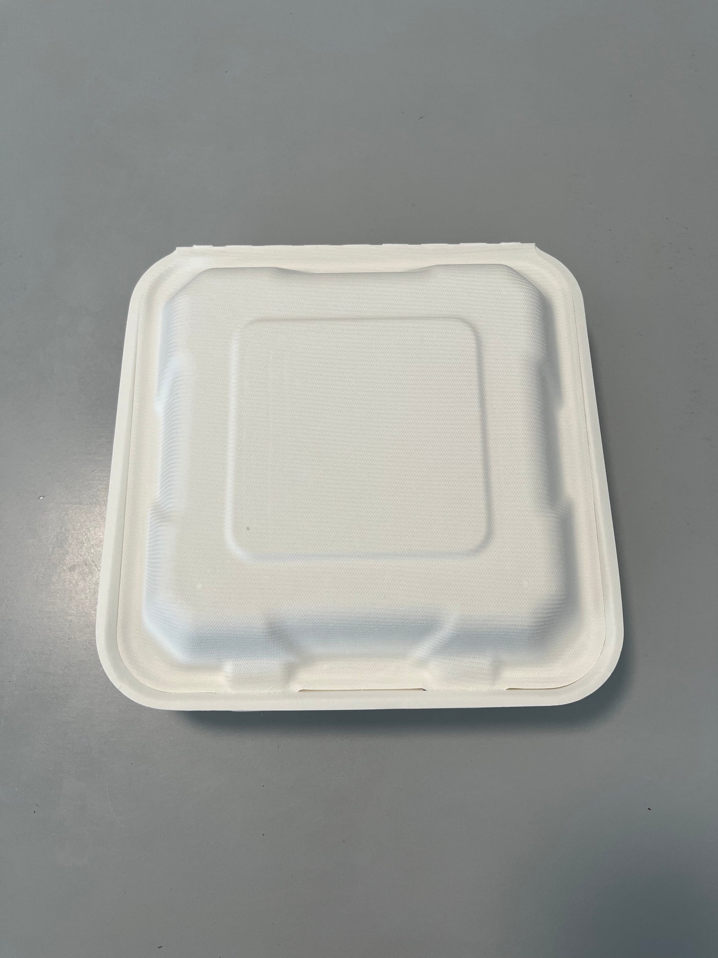 800ml Eco Biodegradable Disposable Lunch Box Sugarcane Bagasse Pulp Food Paper Box