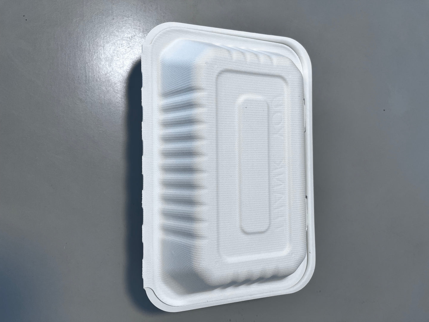 9x6 Inch 100% Biodegradable Disposable Bagasse Sugarcane Takeaway Paper Lunch Food Box Container