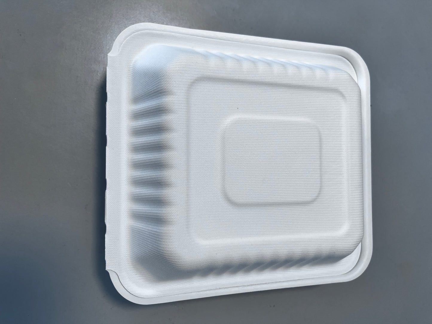 Compostable Biodegradable Packing 1200ml Disposable Bagasse Buger Pulp Paper Box