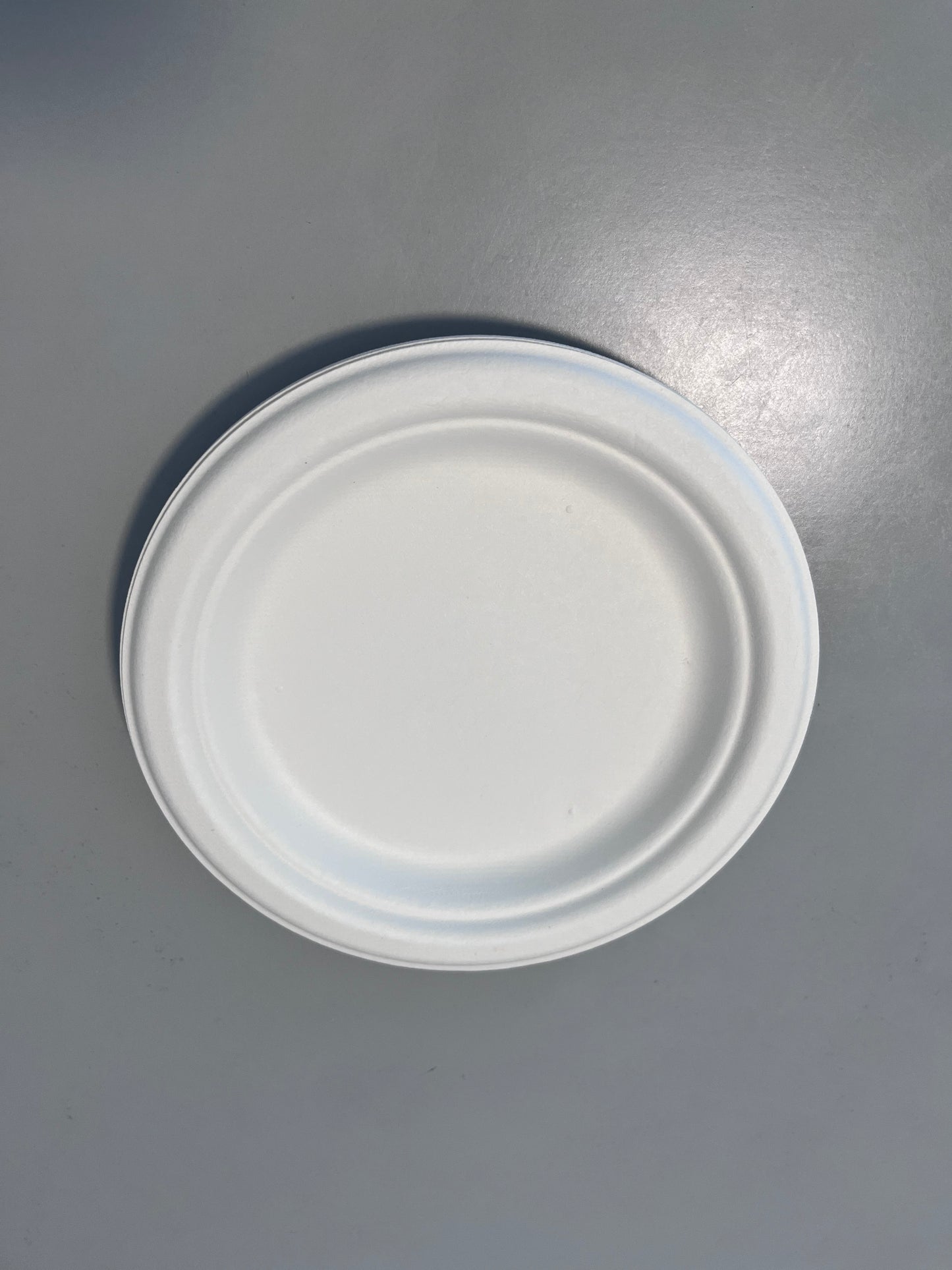6.75 Inch Biodegradable Banana Disposable Party Plates Heat Resistant Compostable Utensils Eco-Friendly Dinnerware Tableware