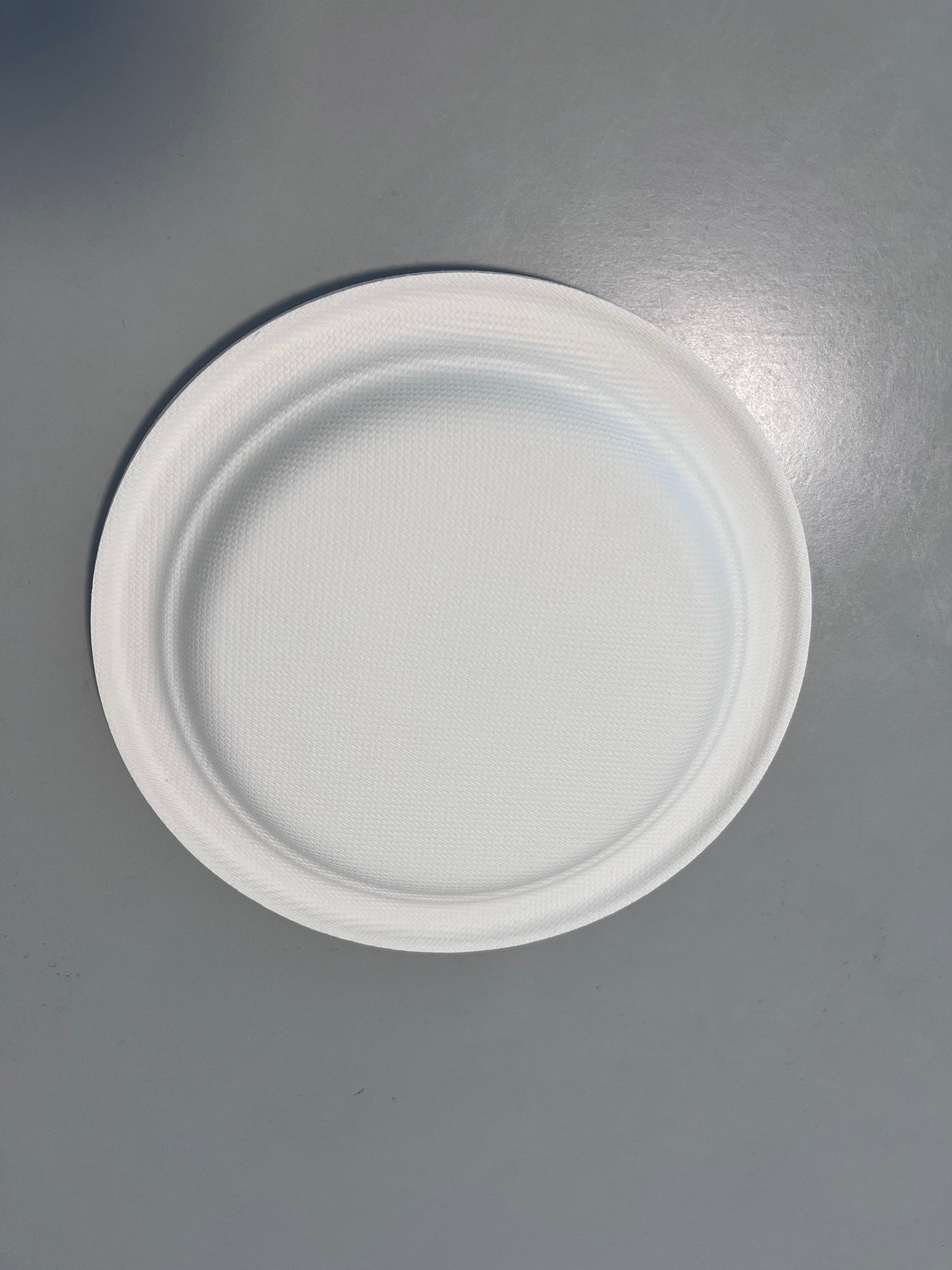 6.75 Inch Biodegradable Banana Disposable Party Plates Heat Resistant Compostable Utensils Eco-Friendly Dinnerware Tableware