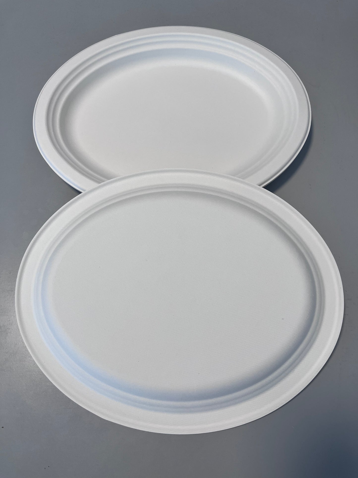 Biodegradable Disposable Oval Plate Sugarcane Bagasse Paper Tableware For Parties Biodegradable Disposable Food Plate