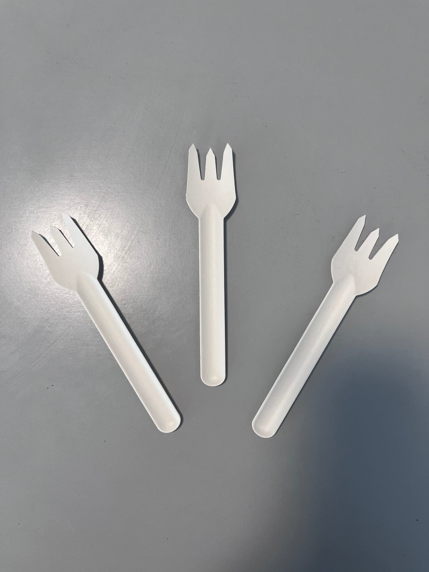 Paper Fork Bagasse Biodegradable Cutlery for Camping