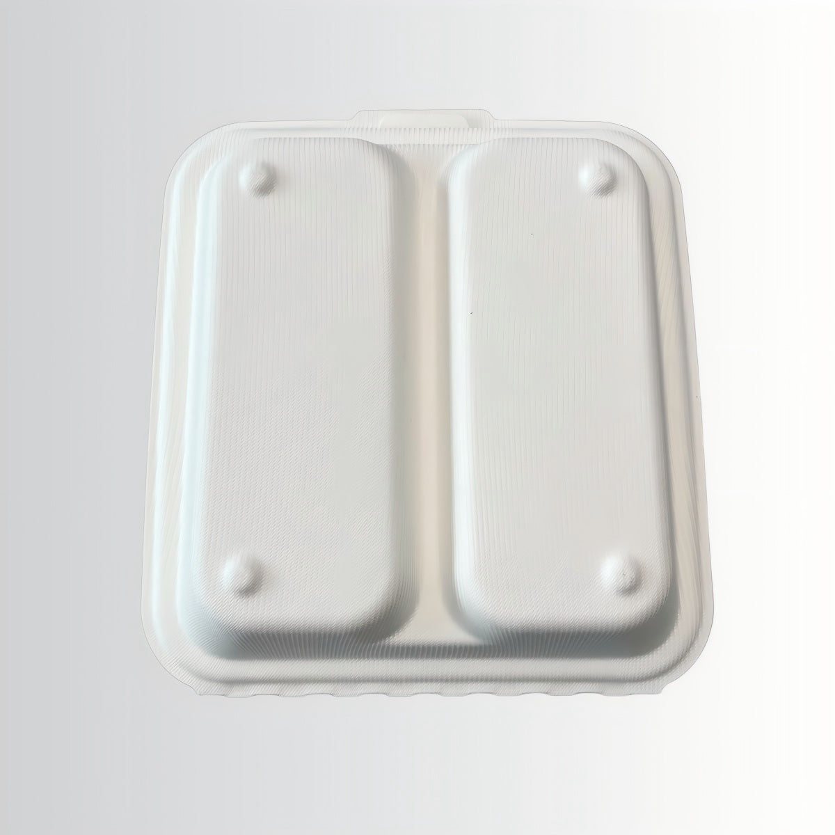 Customizable Eco-Friendly Disposable Sugarcane Bagasse Paper Pulp Mold Food Container