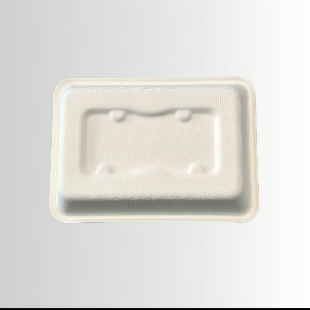 Biodegradable Sugarcane Bagasse 500ml Tiffin Box Disposable Lunch Container for Take Away Food