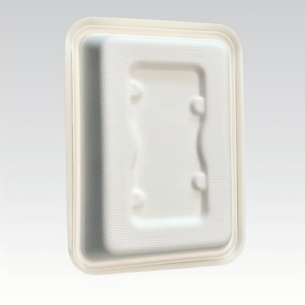 Biodegradable Sugarcane Bagasse 500ml Tiffin Box Disposable Lunch Container for Take Away Food