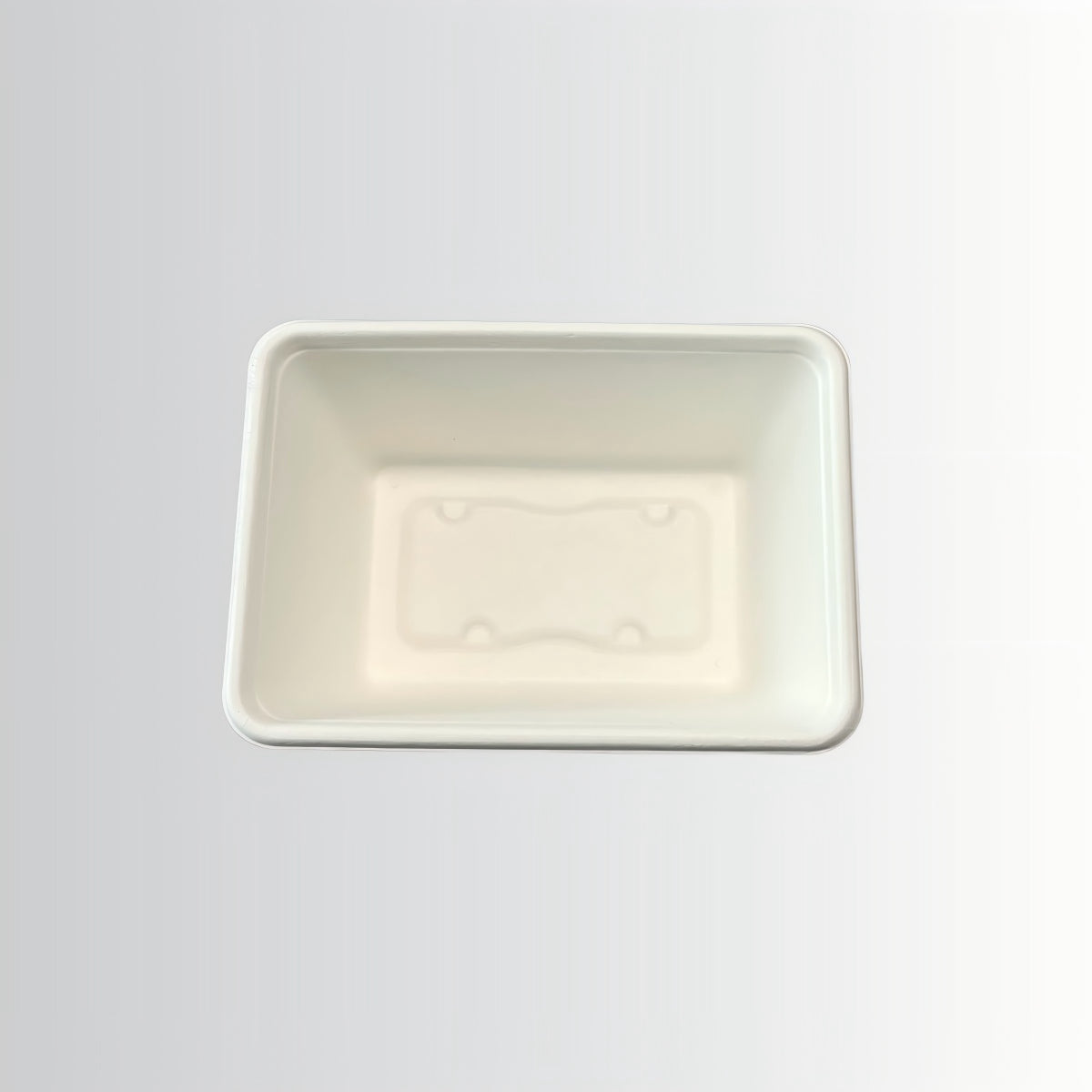 Tableware Sugarcane Bagasse Tray Food Container Rectangular Plate