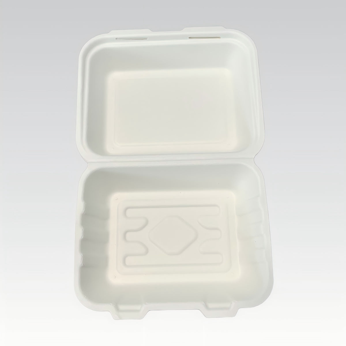 Biodegradable Customized Logo Sugarcane Fish Chips Box Takeaway Fast Food to Go Containers