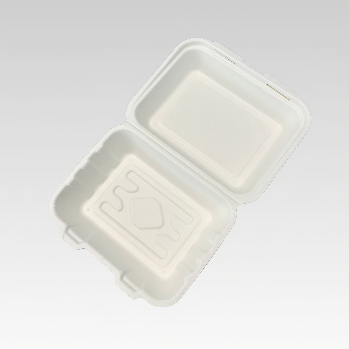 Biodegradable Customized Logo Sugarcane Fish Chips Box Takeaway Fast Food to Go Containers