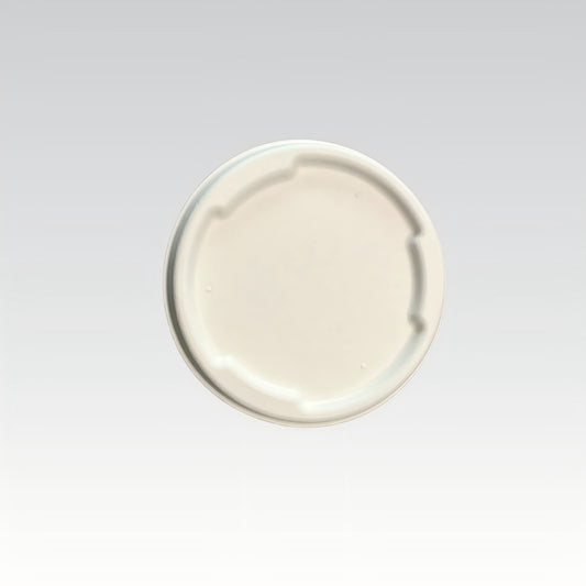 Disposable Sugarcane bagasse Plastic Free Hot Soup Bowls Lids for 500ml Paper Bowl
