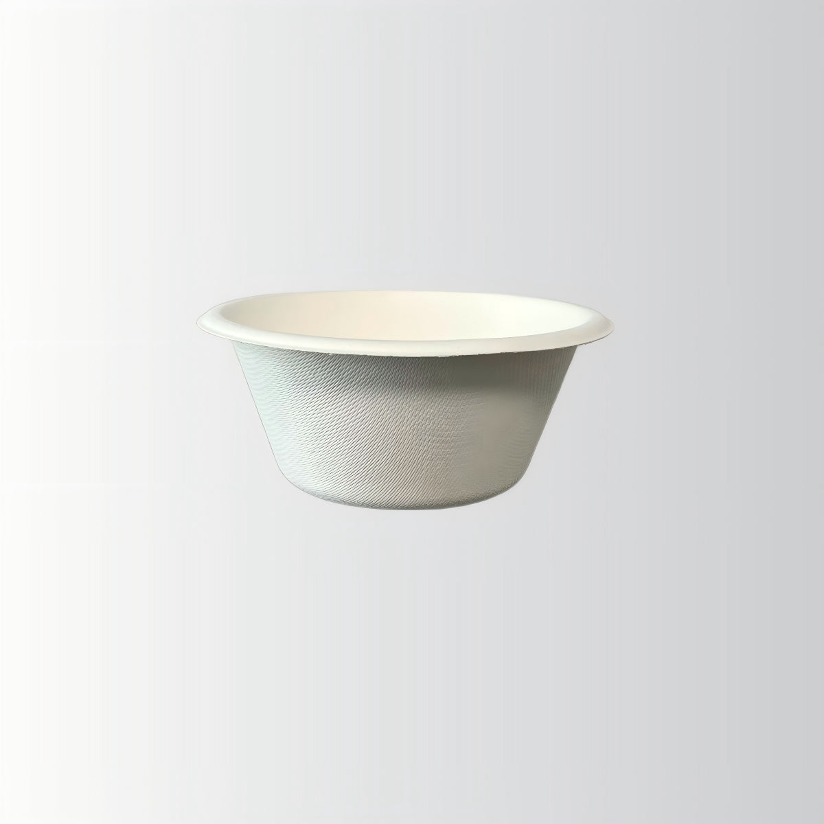 Eco-friendly Degradable Wholesale 100% Biodegradable Disposable Tableware Dinnerware 8oz Sugarcane Bagasse Pulp Soup Bowl