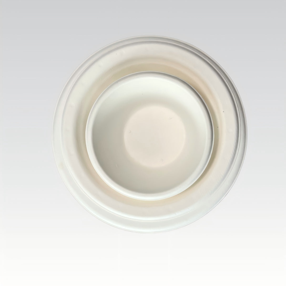 Eco Friendly Biodegradable Camping Serving Paper Bowl PFAS Free Sugarcane Pulp Bagasse 32oz Bowls for Soup Salad