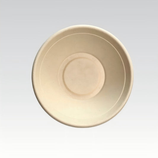 Biodegradable Eco Friendly Disposable 24 oz Round Bagasse Sugarcane Bowl for Food Salad