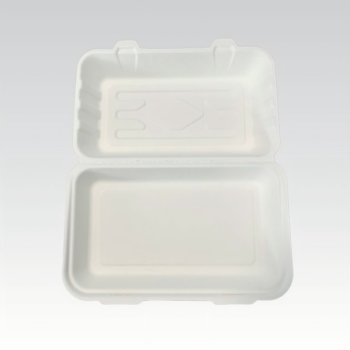 Fish and Chip Box Sugarcane Clamshell Food Box Take Away Bagasse Fish and Chips Box