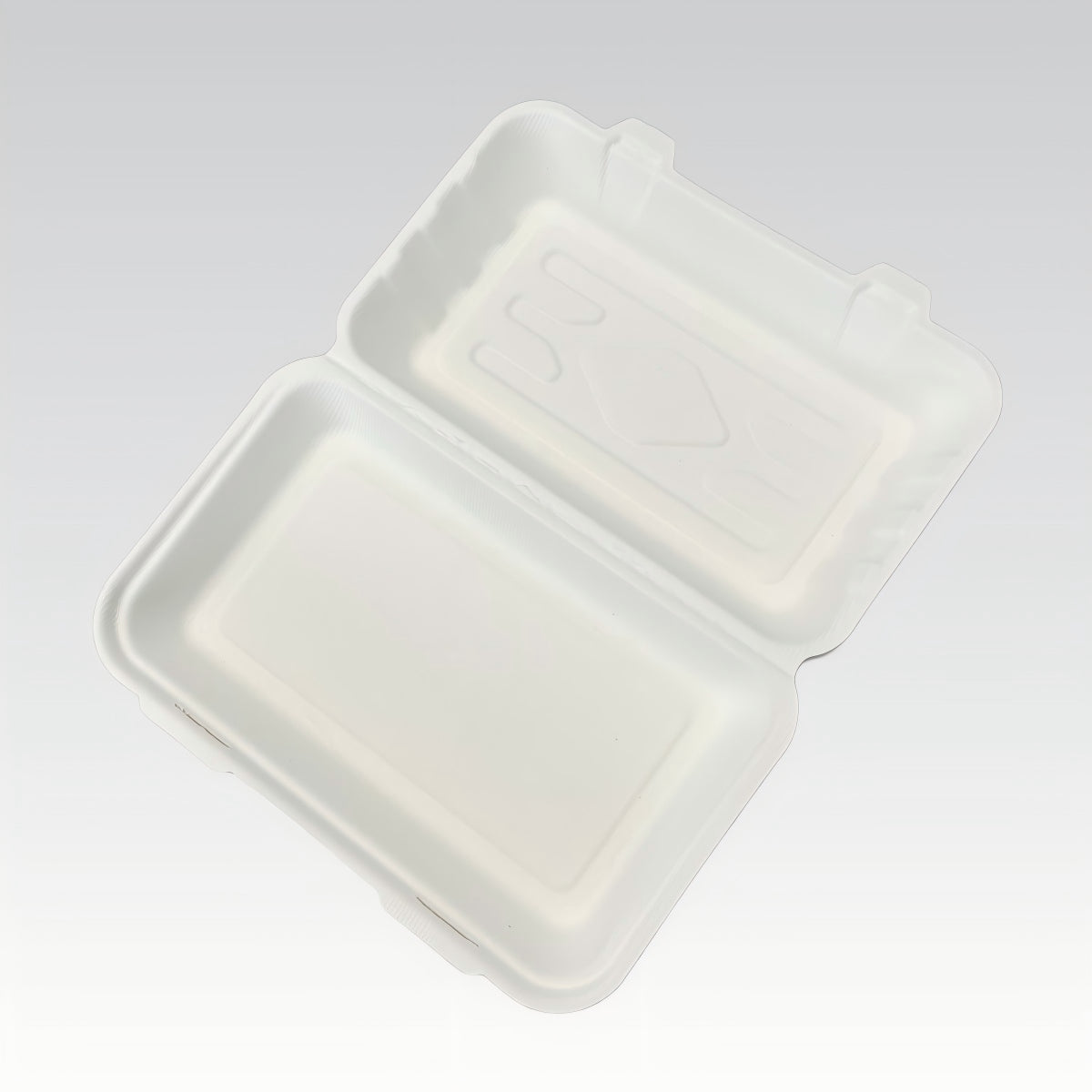 Fish and Chip Box Sugarcane Clamshell Food Box Take Away Bagasse Fish and Chips Box