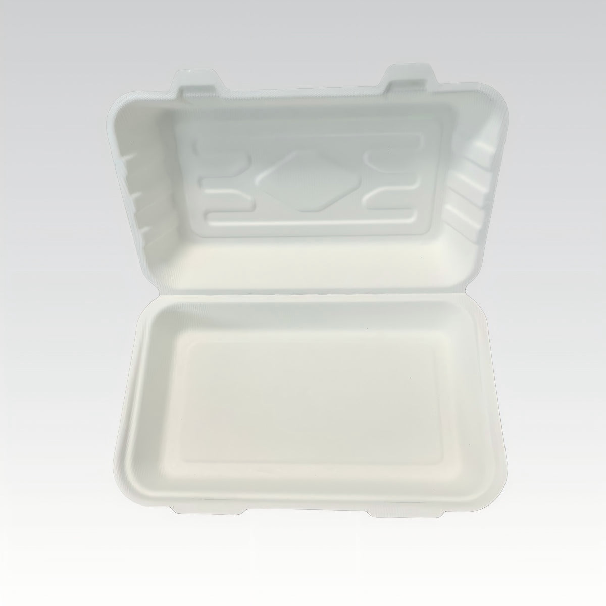 Fish and Chip Box Sugarcane Clamshell Food Box Take Away Bagasse Fish and Chips Box