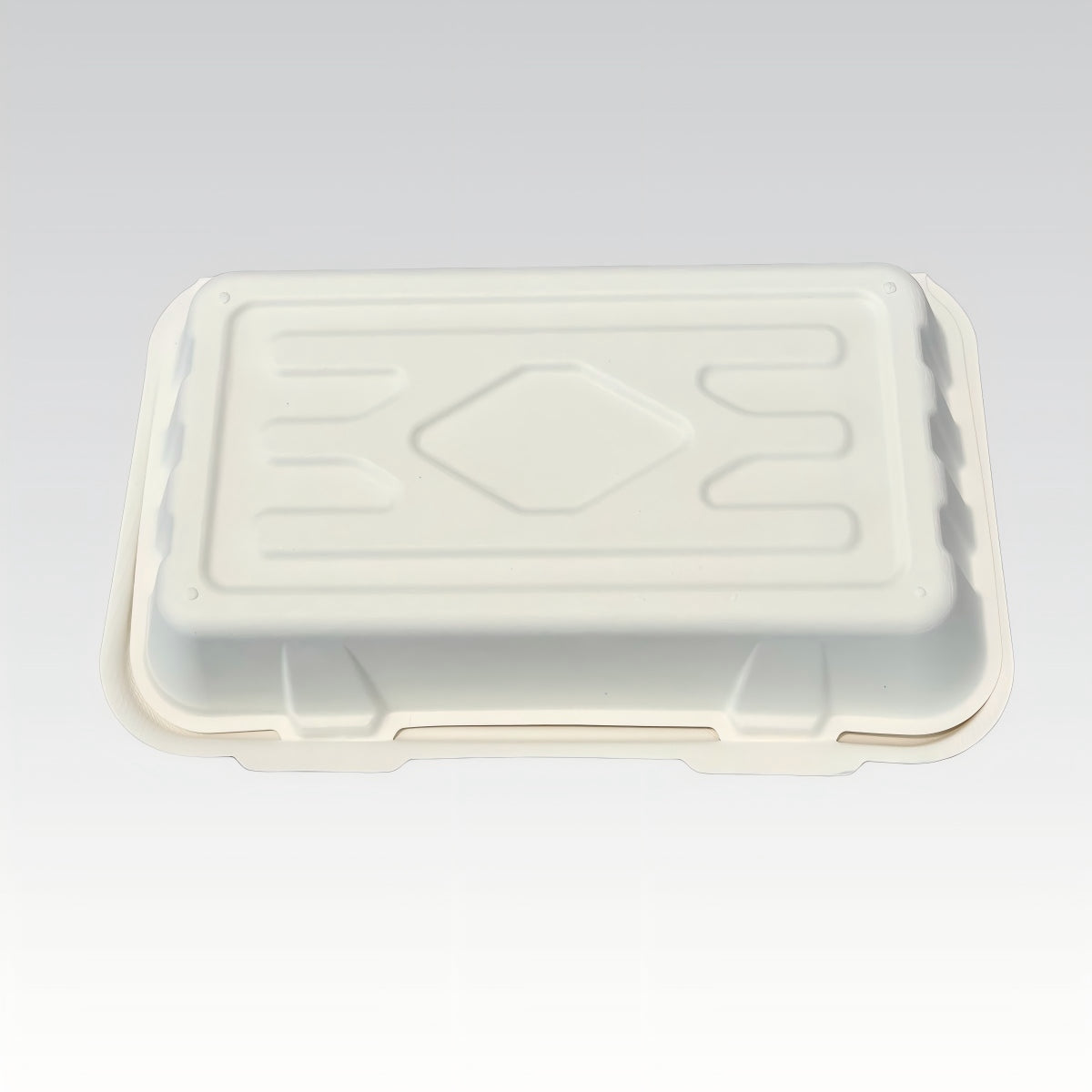 Fish and Chip Box Sugarcane Clamshell Food Box Take Away Bagasse Fish and Chips Box