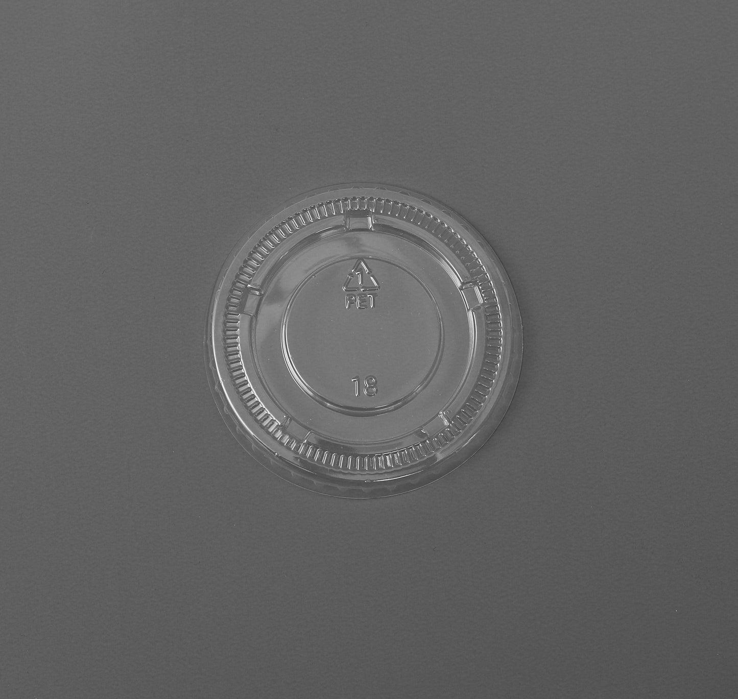 Cup Lid For 4OZ Biodegradable And Compostable Sugarcane Pulp Paper Sauce Cup