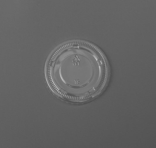 4oz Plastic Cup lid for Disposable Paper Condiment Cup(PET Material)
