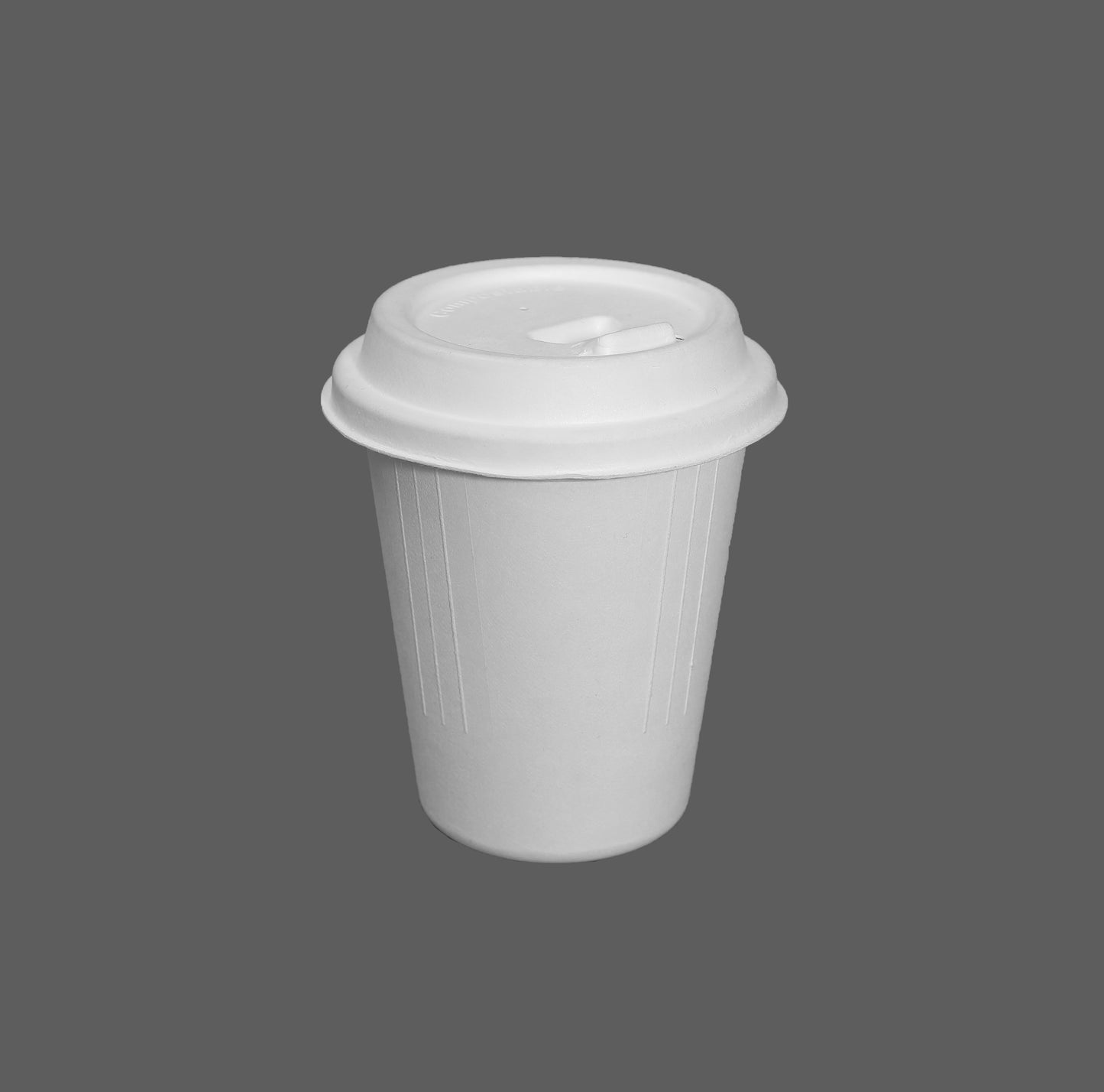 12oz Disposable Coffee Cups With Lids Biodegradable Custom-Made Hot Drink Paper Cups
