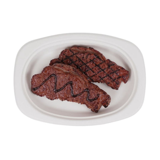 Natural Paper Biodegradables Bagasse Plate Compostable Bagasse Oval Plates