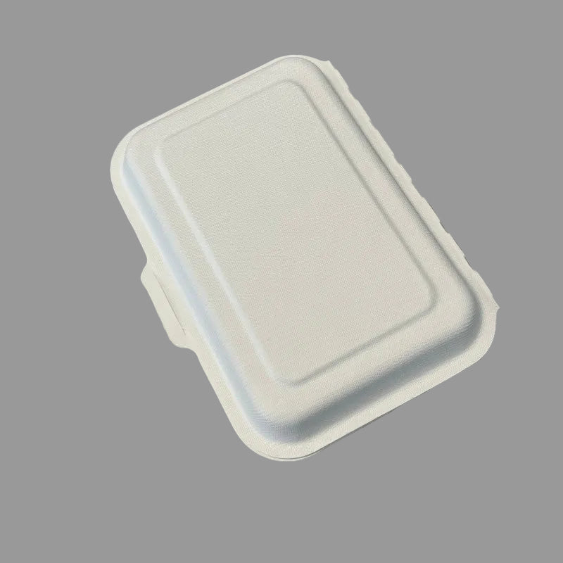Eco Biodegradable Food Packing Container Takeway Pulp Sugarcane Bagasse Lunch Box
